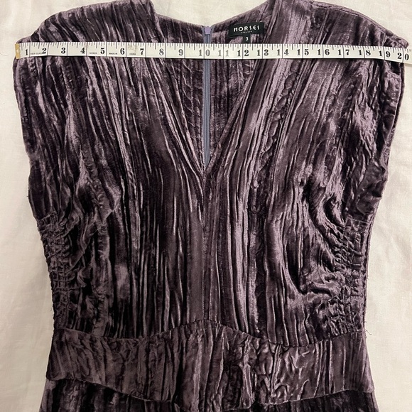 Horses Atelier PURPLE Crushed Velvet Dress - Picture 7 of 10
